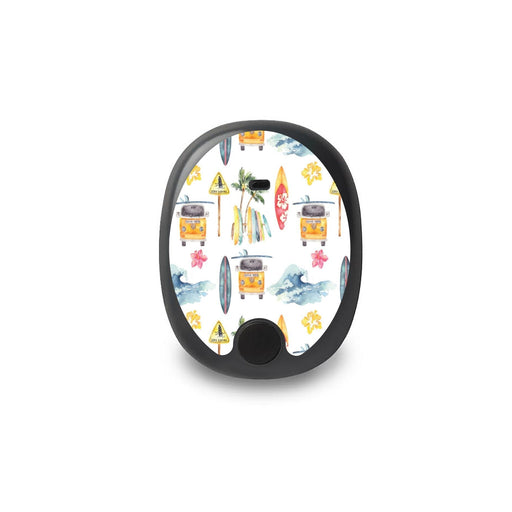 Peelz Aloha Surf for the Eversense Smart Transmitter Peelz/Stickers White Smoke