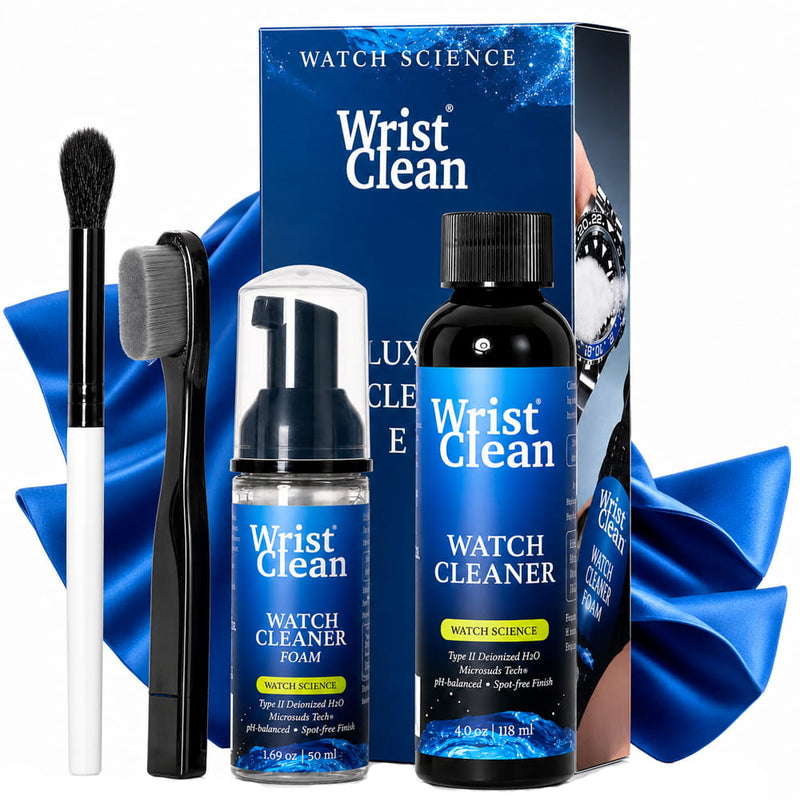 WristClean Deluxe Watch Cleaning Kit Watch Kits White Smoke 1 Deluxe PLUS Watch Kit