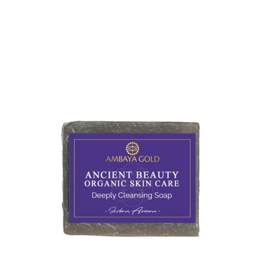 Ambaya Gold Health Products Ancient Beauty Zeolite Soap Beauty Dark Slate Blue 2 oz.