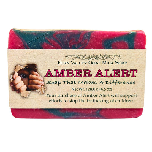 Fern Valley Soap Natural Goat Milk Soap | Amber Alert | Soap That Makes A Difference Goat Milk Soap Wheat