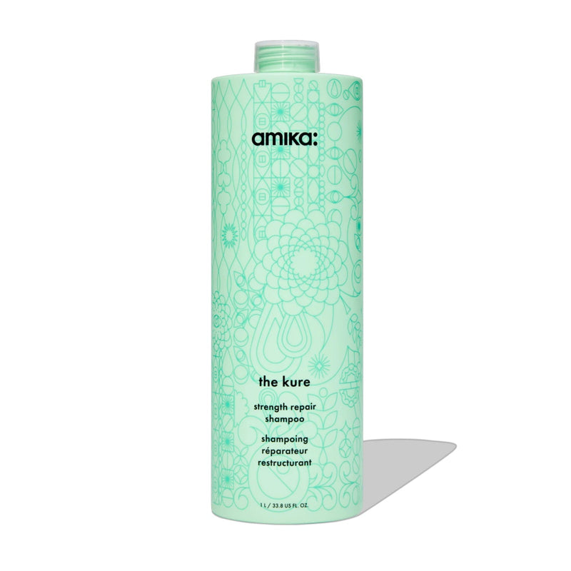 Nava Beauty Amika The Kure Bond Repair Shampoo White Smoke 33.8 Oz