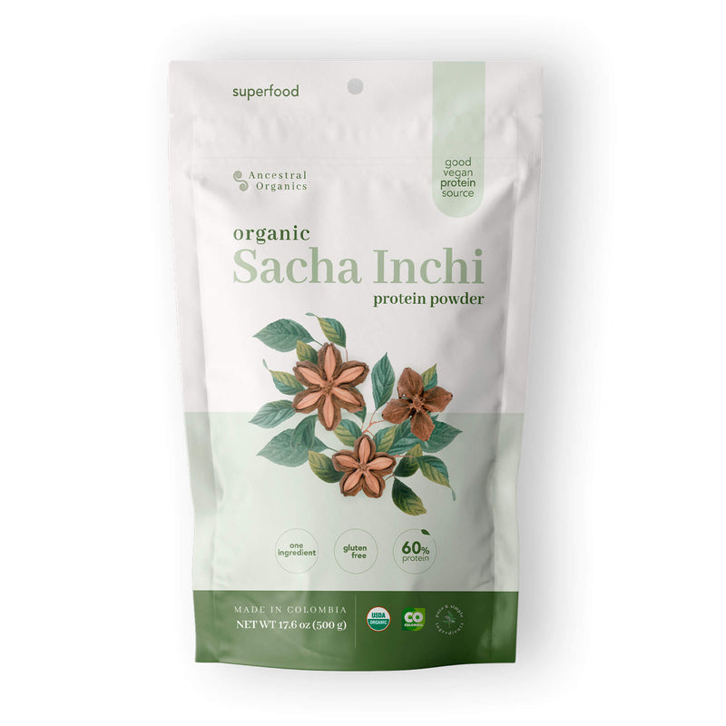 Ancestral Organics Organic Sacha Inchi Protein Powder Protein Powders Lavender