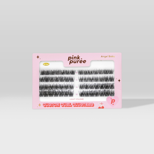 Pink Purée Angel Baby Multi-pack DIY Lashes White Smoke