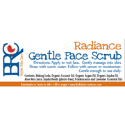 By Robin Creations Radiance Gentle Anti-Aging Face Scrub Skin Care Chocolate Original (Lavender & Frankincense),Unscented