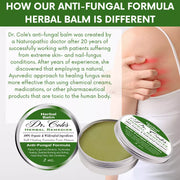 COLEHERBALS LLC 07 - Dr. Cole's Antifungal Balm Herbal White Smoke