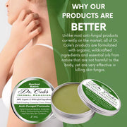 COLEHERBALS LLC 07 - Dr. Cole's Antifungal Balm Herbal Dim Gray