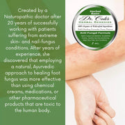 COLEHERBALS LLC 07 - Dr. Cole's Antifungal Balm Herbal Dim Gray