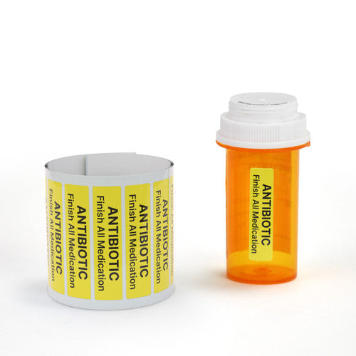 Label Label Finish All Medicine 2 Ct Medical Supplies White Smoke