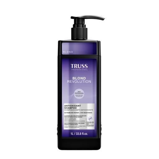 VIP Extensions Truss Blond Revolution Antioxidant Shampoo 33.8 oz Shampoo White Smoke
