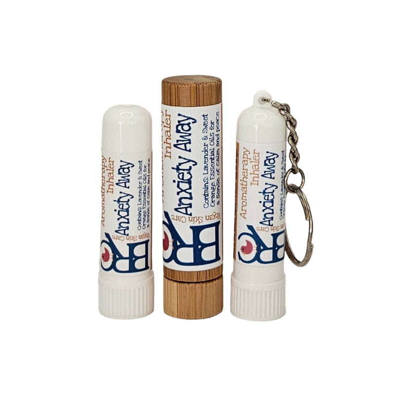 By Robin Creations Anxiety Away Aromatherapy Inhaler Aromatherapy White Smoke Plastic - without a keychain,Plastic - with a keychain,Bamboo (100% Plastic-Free & Zero Waste)