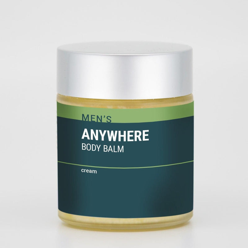Sally B's Skin Yummies Men's Anywhere Body Balm Cream Light Gray