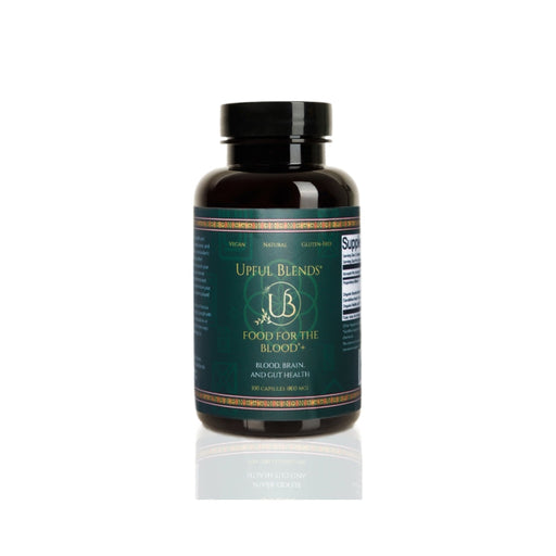 Upful Blends Food for the Blood®+ Capsules - Daily Health Capsules Light Gray 100 Capsules
