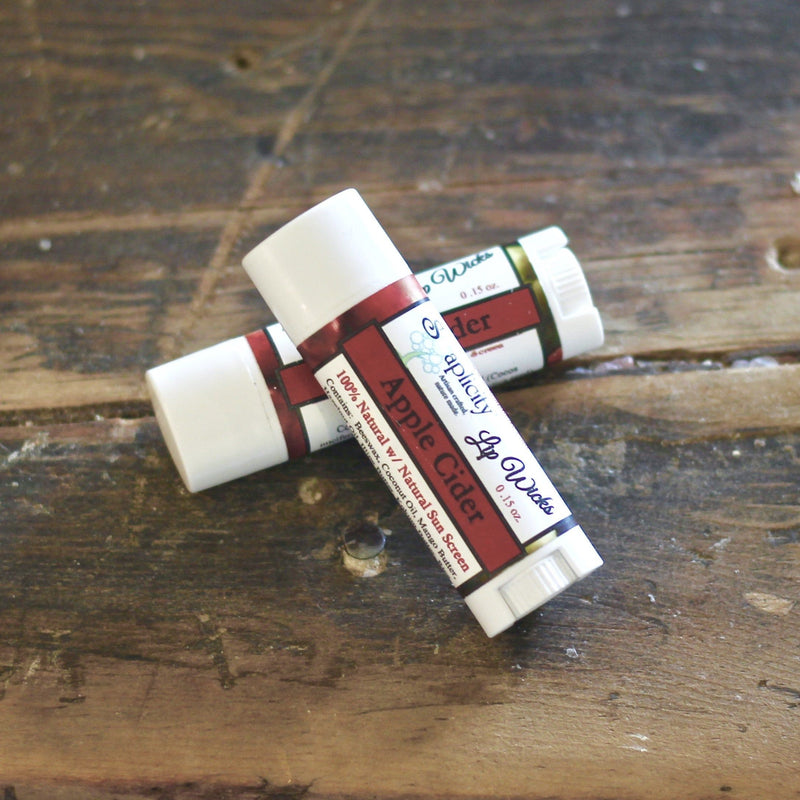 Soaplicity Apple Cider Lip Wick Lip Balm Lip Balms Dim Gray Apple Cider