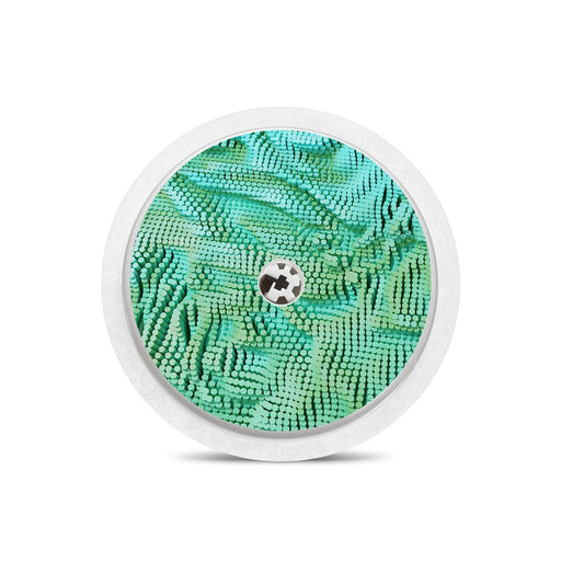 Peelz Aqua Ripple Freestyle Libre 2 Peelz/Stickers White Smoke Sensor Only