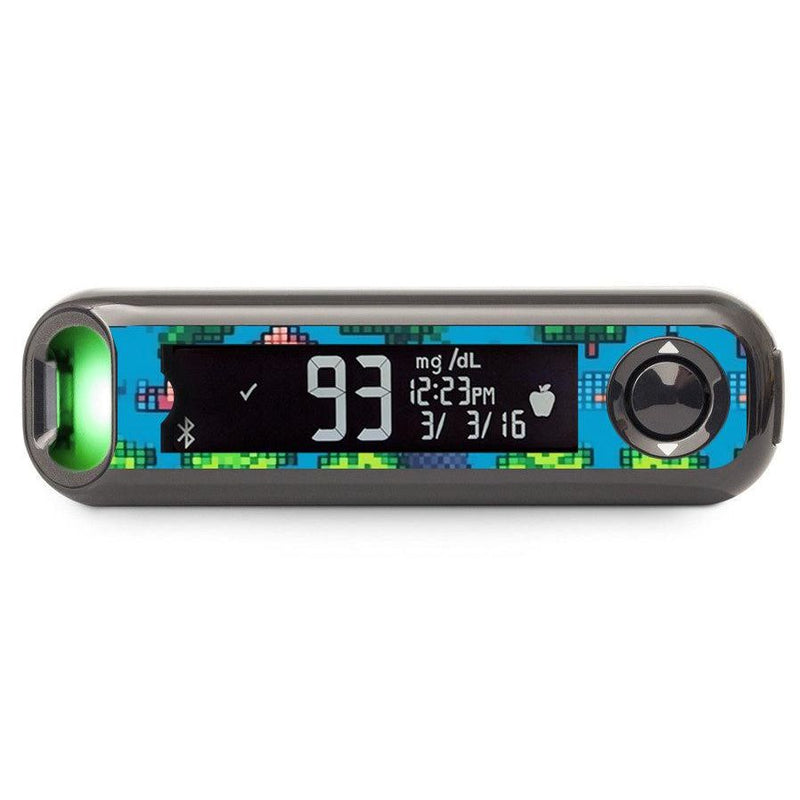 Peelz Arcade Bayer Contour© Next One Glucometer Peelz/Stickers Black