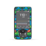 Peelz Arcade DEXCOM G7 and Stelo and G6 Touchscreen Receiver Sticker Peelz/Stickers Dim Gray