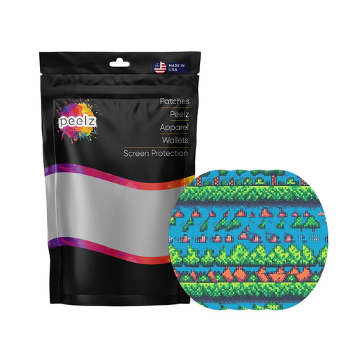 Peelz Arcade Pod Patch Tape - Pump Peelz Patch Medical Tape White Smoke 4-Pack (Set of 4 Patches)