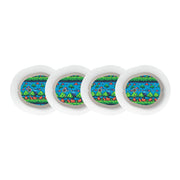 Peelz Arcade Sticker Designed for the DEXCOM G7 and Stelo Transmitter Peelz/Stickers White Smoke 4-pack (Set of 4 Stickers)
