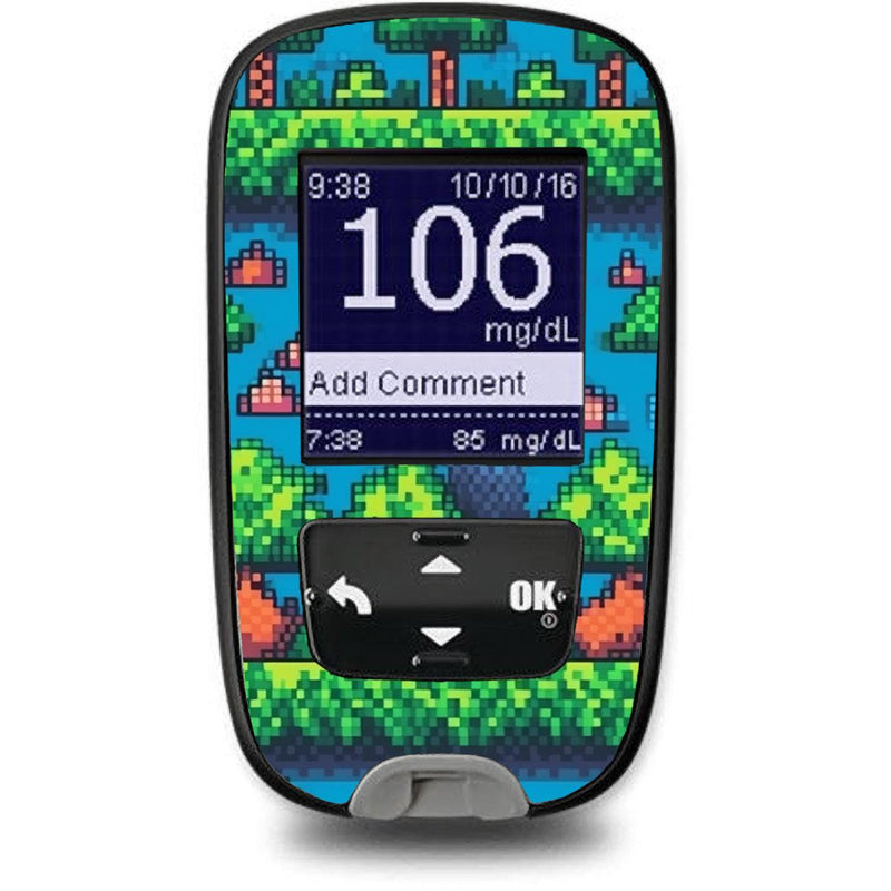 Peelz Arcade Sticker for the Accu-Chek Guide Glucometer Peelz/Stickers White Smoke