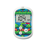 Peelz Arcade for OneTouch Verio Flex Glucometer Peelz/Stickers White Smoke