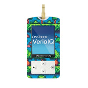 Peelz Arcade for OneTouch Verio IQ Glucometer Peelz/Stickers White Smoke