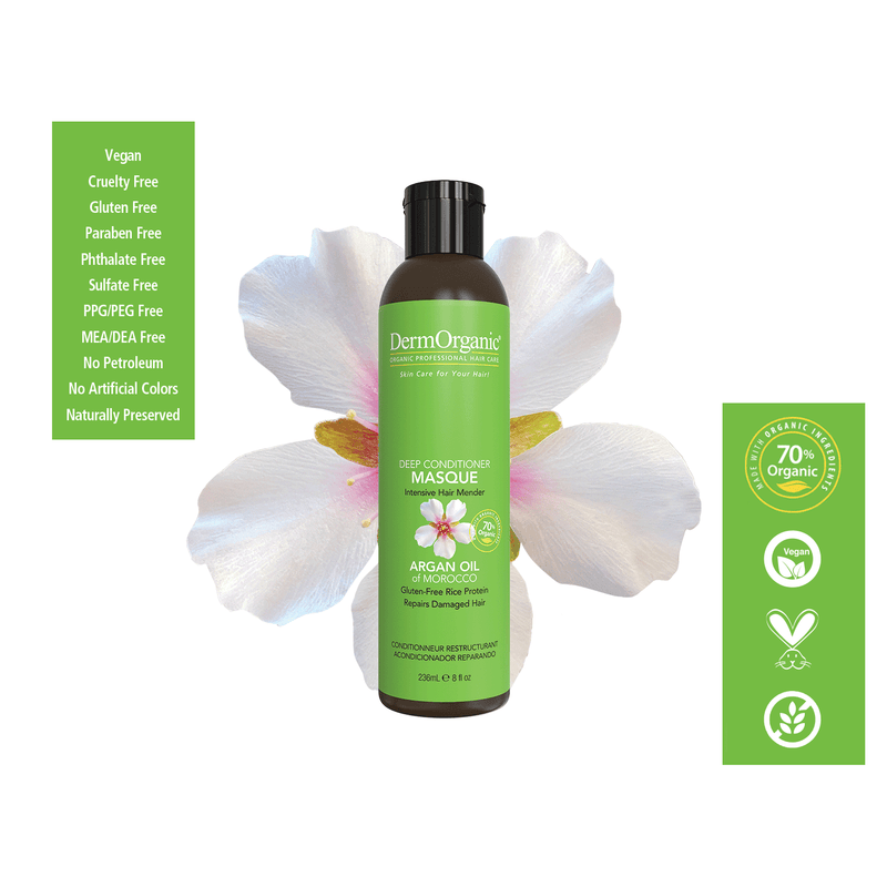 DermOrganic Official Shop Hair Repair Duo - Shower Size Yellow Green