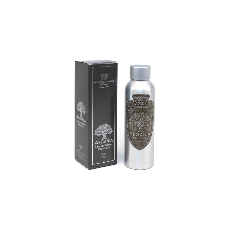 Saponificio Varesino Saponificio Varesino Argania Shaving Collection Shaving Set Dark Slate Gray Aftershave Lotion 125ml