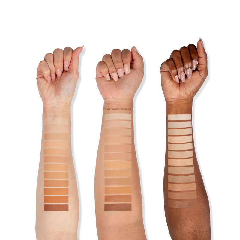 Profusion Cosmetics Feel Good Skin Long Wear Skin Perfector Face White Smoke Fair 100,Fair 110,Light 200,Light 210,Medium 300,Medium 310,Medium 320,Tan 400,Tan 410,Tan 420,Deep 500,Deep 510