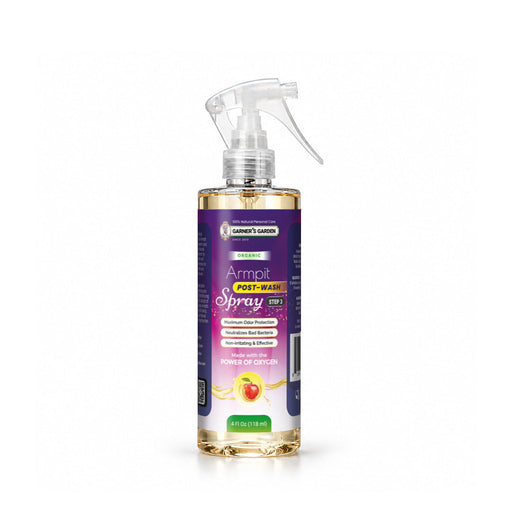 Garner's Garden Armpit Post Wash Spray | Organic Armpit Wash White Smoke Armpit Post Wash Spray 4oz