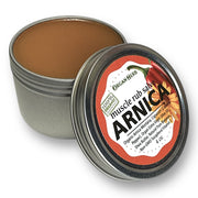 OrganHerb OrganHerb Organic Arnica and Capsicum Muscle Rub Salve 4 oz, Botanical Comfort Balm for Muscles and Joints Organic Salves Dim Gray