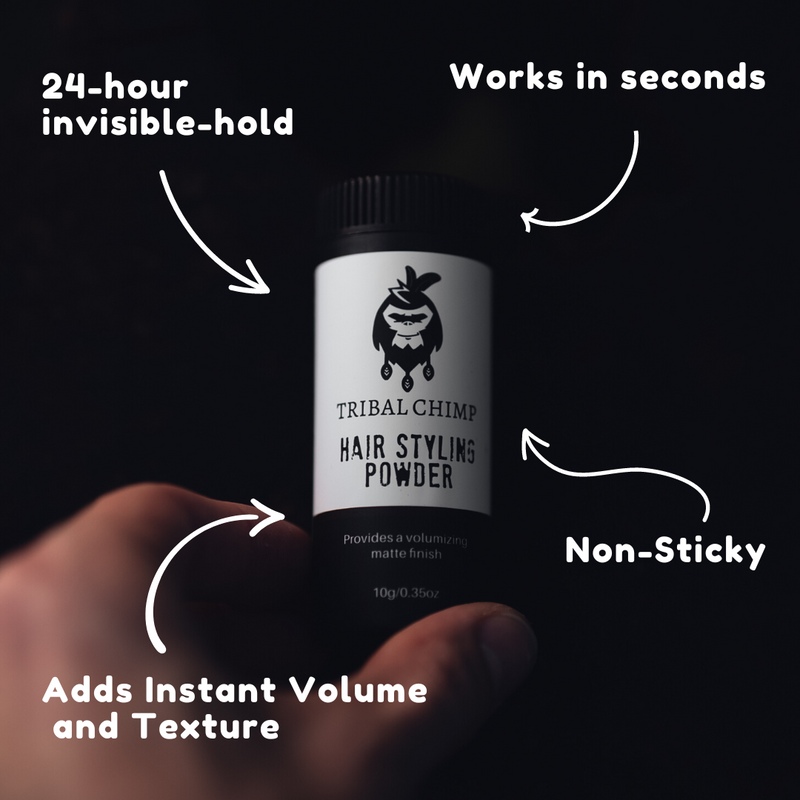 Tribal Chimp Hair Styling Powder - Buy 2 Get 1 FREE Black Buy 2 Get 1 FREE,Buy 4 Get 2 FREE