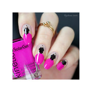 UberChic Beauty Art Deco Refinement Stamping Plate Gray