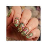 UberChic Beauty Art Nouveau Stamping Plate Rosy Brown