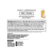 myspringenergy Honey Lemongrass Isotonic Enhanced Hydration w/Adaptogens Drink Mix White Smoke 1 Pouch,5 Pouches,10 Pouches