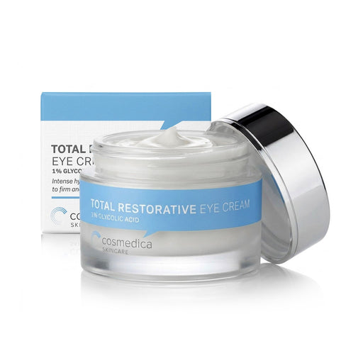 Cosmedica Skincare Cosmedica Skincare Eye Cream 0.7 Ounce | Anti-Aging Hydration Eye Cream with Green Tea Caffeine Peptide Complex | Lightweight Non-Greasy Formula for Dark Circles Puffiness Wrinkles Fine Lines Moisturizers White Smoke