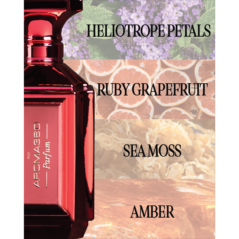 Aroma360 Red Perfume Tan Travel Spray / 10ml - 0.34oz,Rollerball / 10ml - 0.34oz,Standard Size / 50ml - 1.7oz,Standard Size / 100ml - 3.4oz,Standard Size / 200ml - 6.7oz