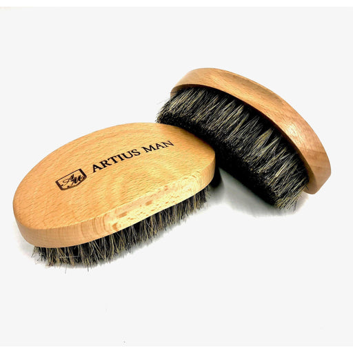 Artius Man Handmade Beard Brush Beige