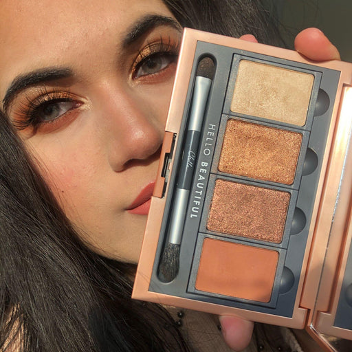 Chella manifest bronze eyeshadow palette Brow & Eye Dark Slate Gray