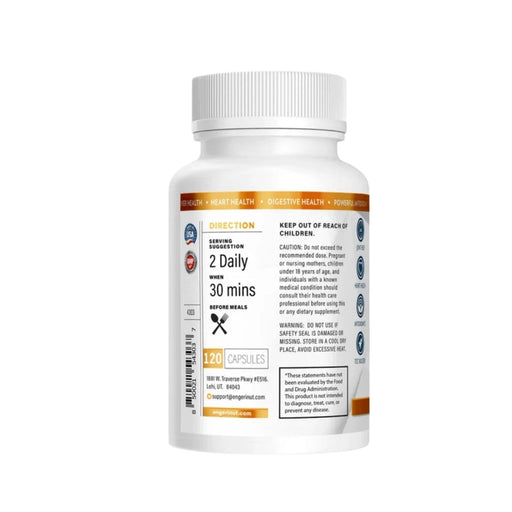 Energi Nutrition Ashwagandha Capsules White Smoke