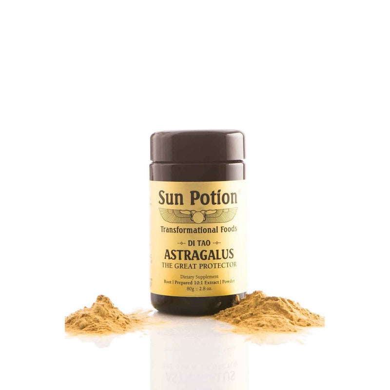 Sun Potion Astragalus (Wildcrafted) Adaptogen White Smoke 60g Jar