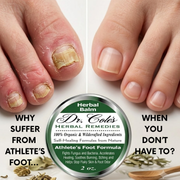 COLEHERBALS LLC 09 - Dr. Cole's Organic Athlete’s Foot Treatment Herbal Lavender