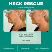 Contours Rx Neck Rescue Neck Firming Treatment Dark Cyan 1 Pack,2 Packs,3 Packs