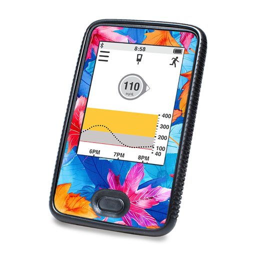 Peelz Autumn Leaves DEXCOM G6 Touchscreen Receiver Peelz/Stickers White Smoke