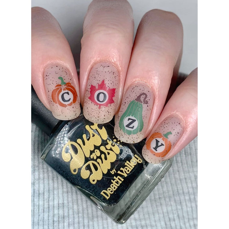 UberChic Beauty Autumn Mood Stamping Plate Gray
