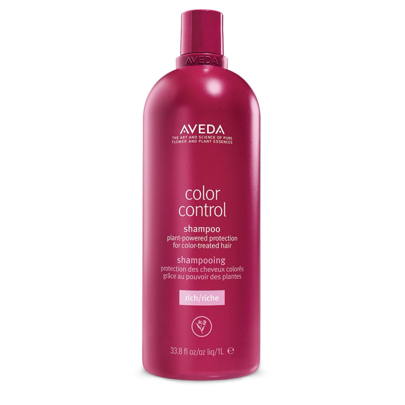 Nava Beauty Aveda Color Control Rich Shampoo Hair Care White Smoke 1000 mL