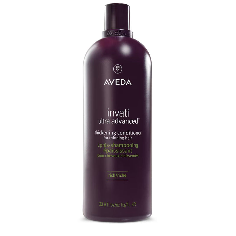 Nava Beauty Aveda Invati Ultra Advanced Thickening Conditioner Rich Hair Black 1000 mL