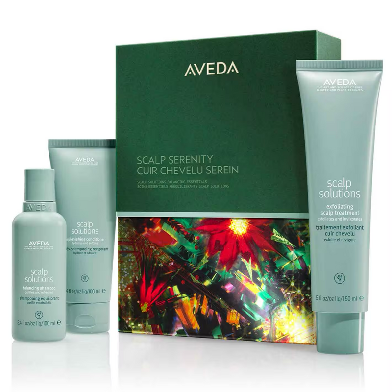 Nava Beauty Aveda Limited-Edition Scalp Serenity Scalp Solutions Balancing Essentials Gift Set Hair White Smoke