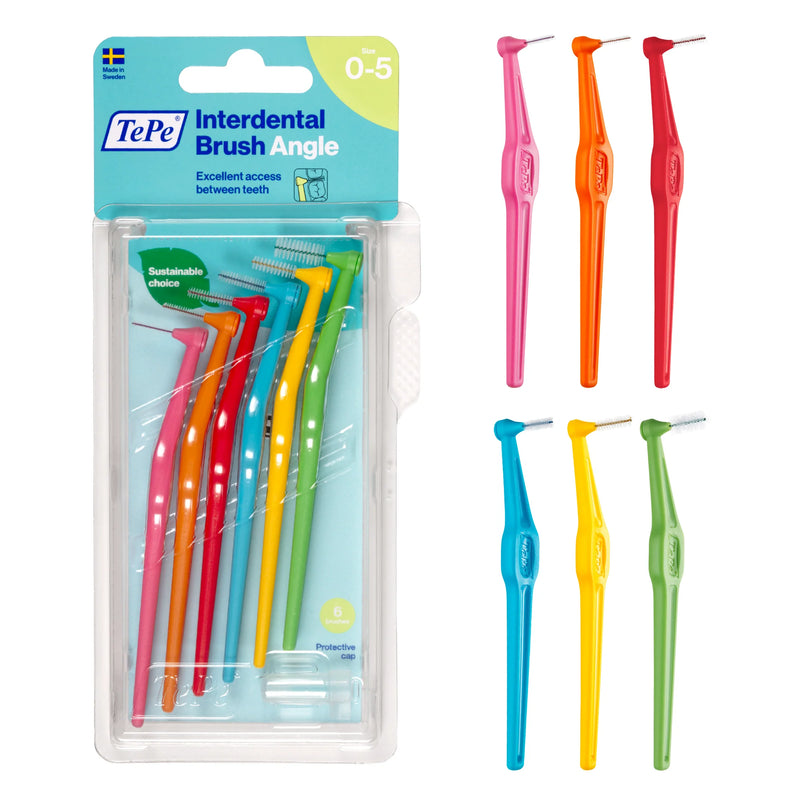 TePe TePe Interdental Brush 0.4-0.8mm Interdental Brushes White Smoke