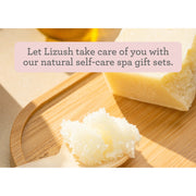 Lizush Reviving set with Grapefruit shea butter and Body scrub CREAMS & OILS Wheat