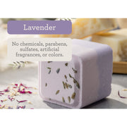 Lizush Lavender bath and body set, Natural skincare appreciation gift box Gift set for Her Gray No,Yes
